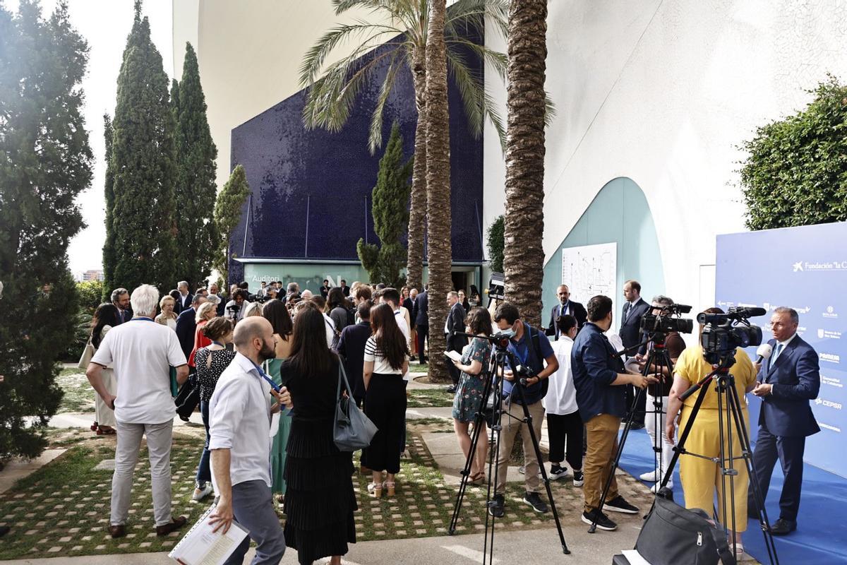 Ambiente en la segunda jornada del Foro del Mediterráneo
