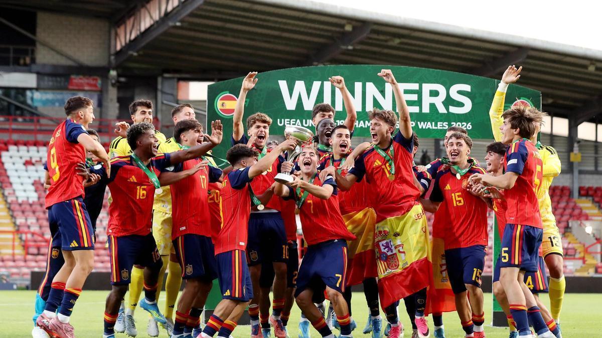 La Comunidad Valenciana, a la cabeza en la victoria de España en el Europeo Sub-19