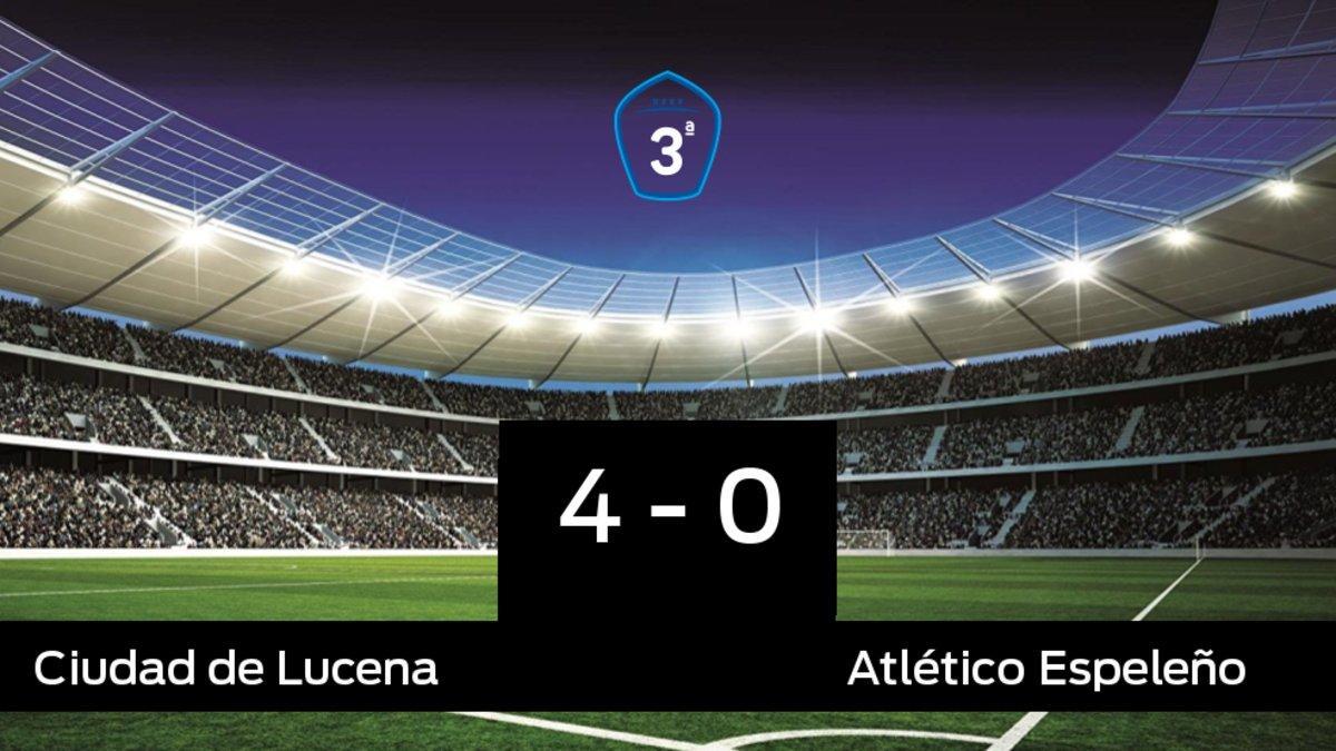 El Ciudad de Lucena ganó en casa al Atlético Espeleño