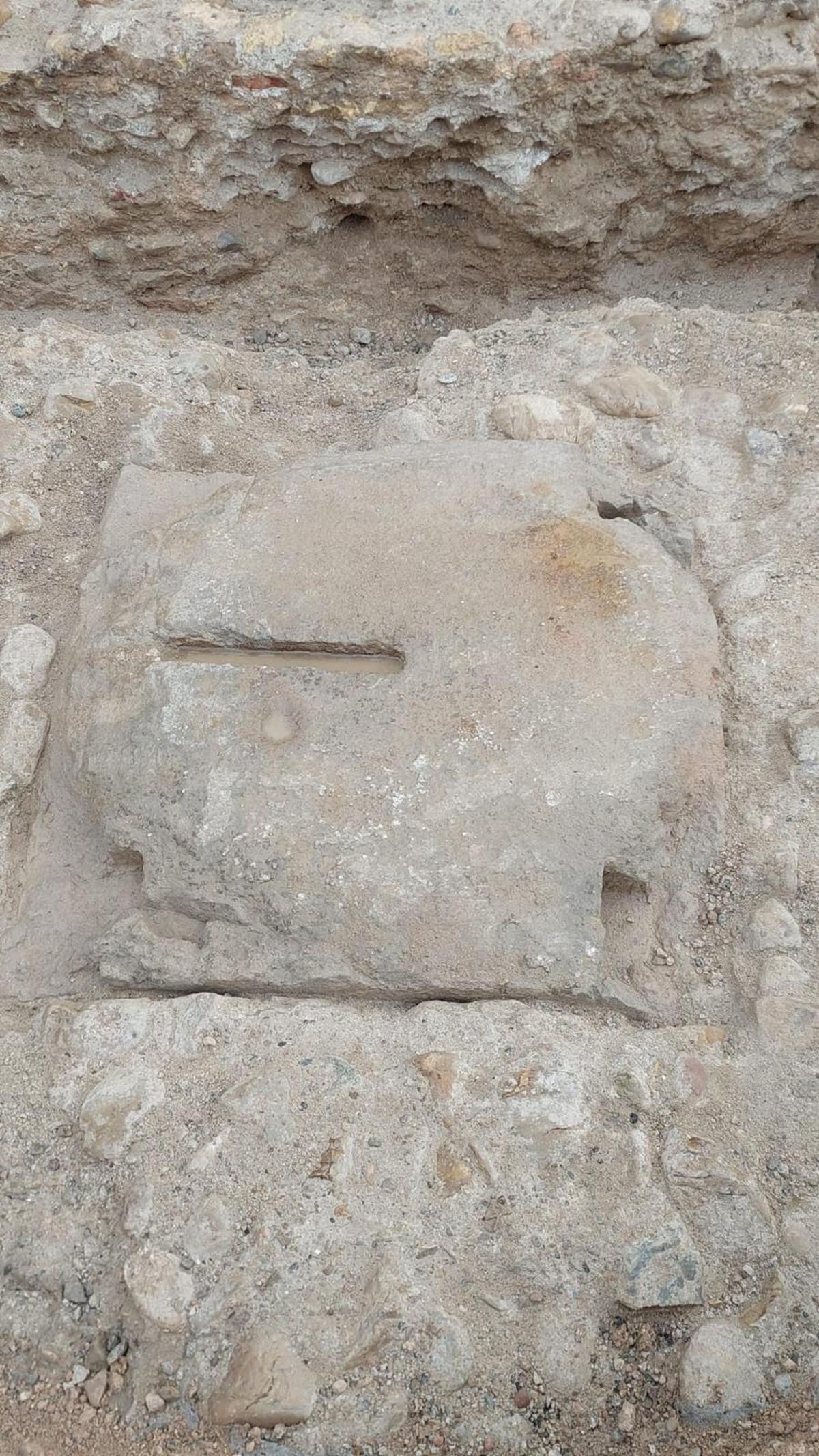 Restos de la antigua muralla medieval.