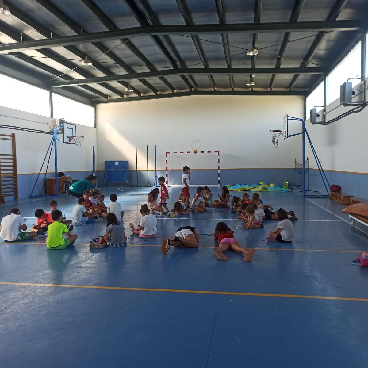 Campamento urbano de San Cristóbal.