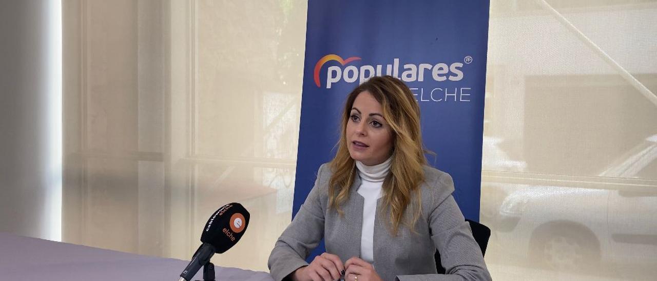 La concejala del PP de Elche, Inma Mora