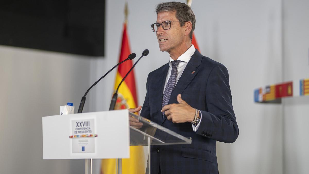 El presidente del Gobierno de La Rioja, Gonzalo Capellán.