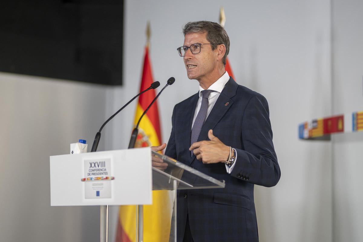 El presidente del Gobierno de La Rioja, Gonzalo Capellán.