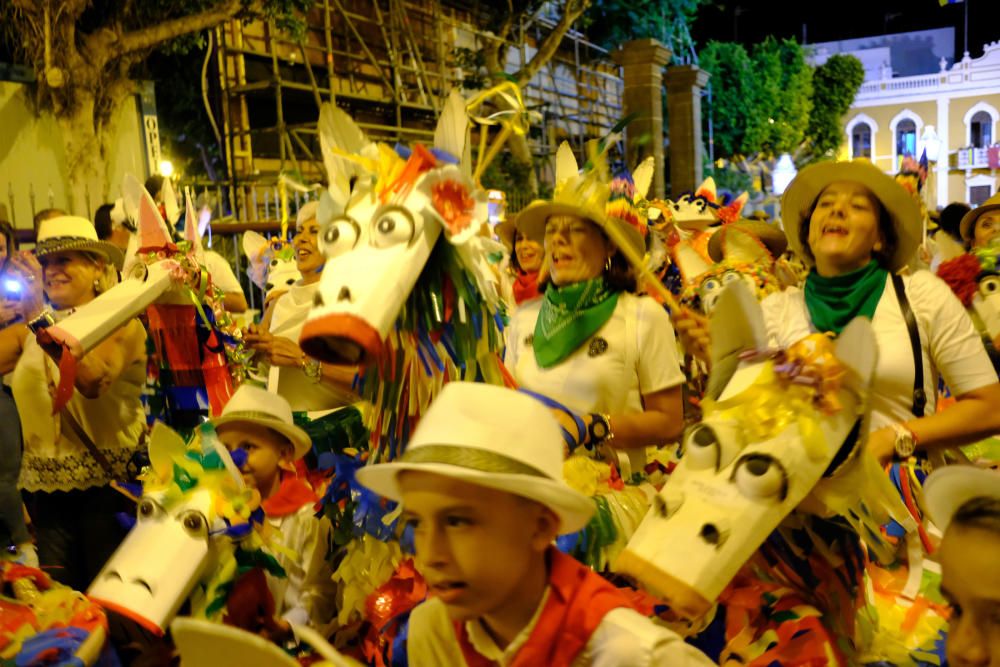 22.07.18. GÁLDAR.  CABALLITOS DE FUEGO.  FOTO: ...