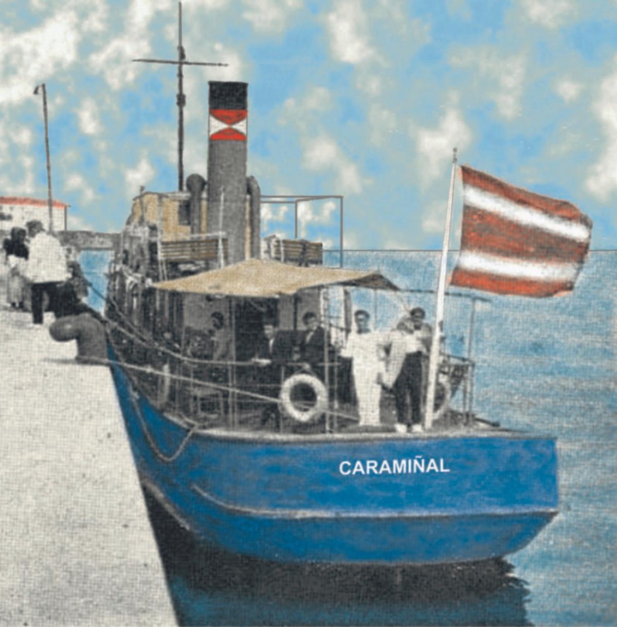 Vapores Moaña 1924. | Arquivo do autor