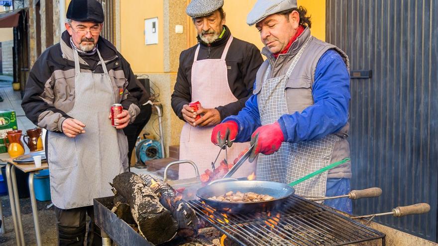 Matanza tradicional en Tábara