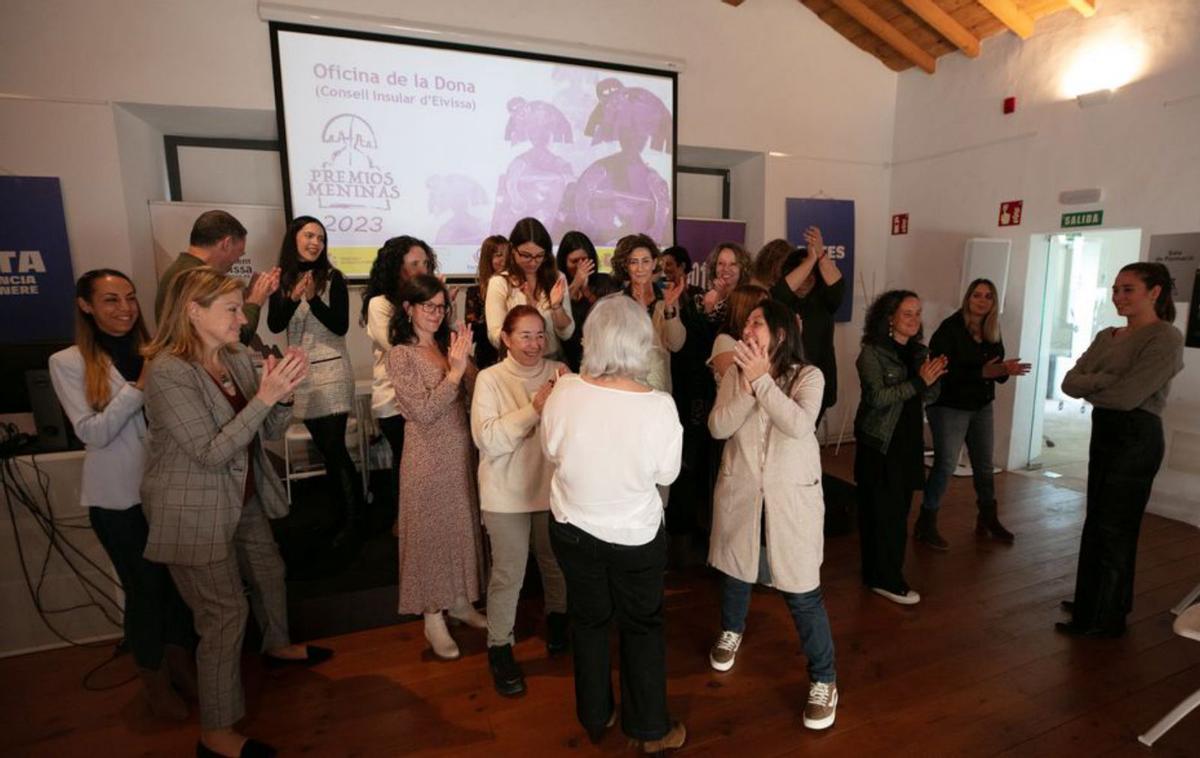 El equipo de la Oficina de la Dona en los Premios Meninas. | VICENT MARÍ