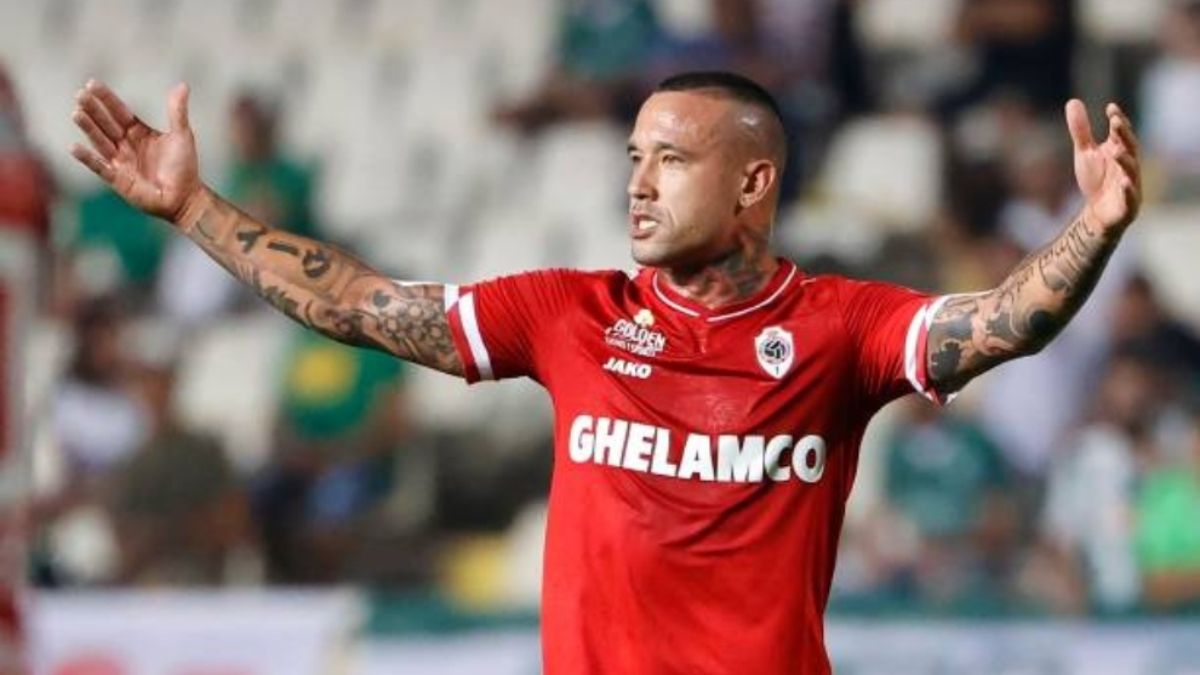 Radja Nainggolan, actual jugador del Amberes