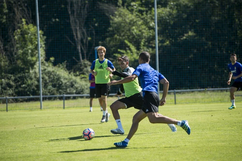 Entrenamiento del Real Oviedo