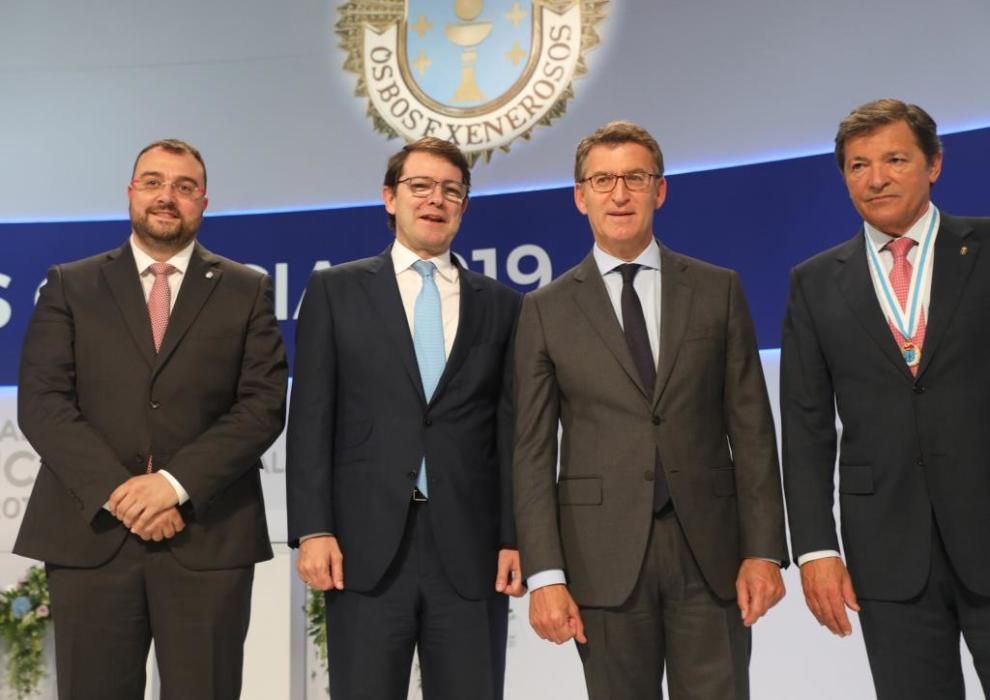 Las imágenes de la gala de entrega de las Medallas de Galicia