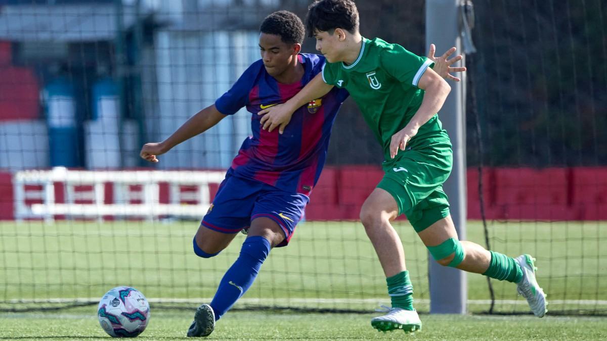 Iker Nsang es un lateral muy ofensivo