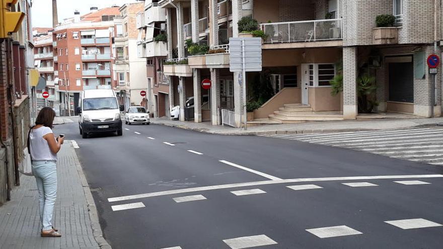 La carretera del Pont, un dels llocs on funcionarà.