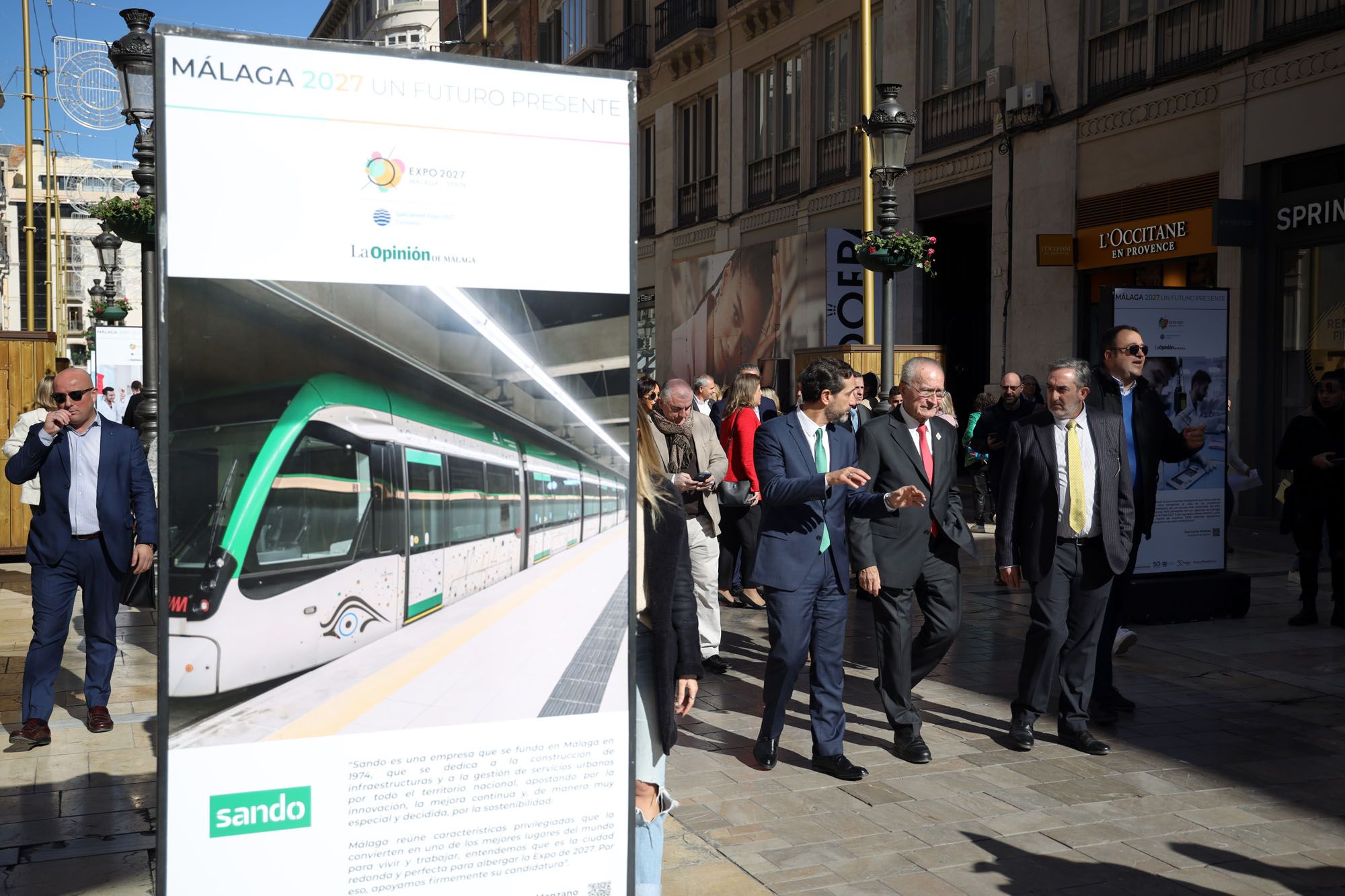 Inaugurada la Exposición ‘Málaga 2027. Un futuro presente’ de La Opinión de Málaga