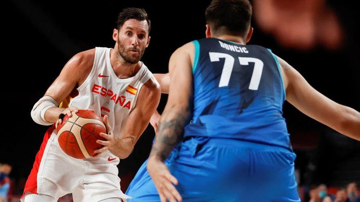 El jugador de baloncesto Rudy Fernández.