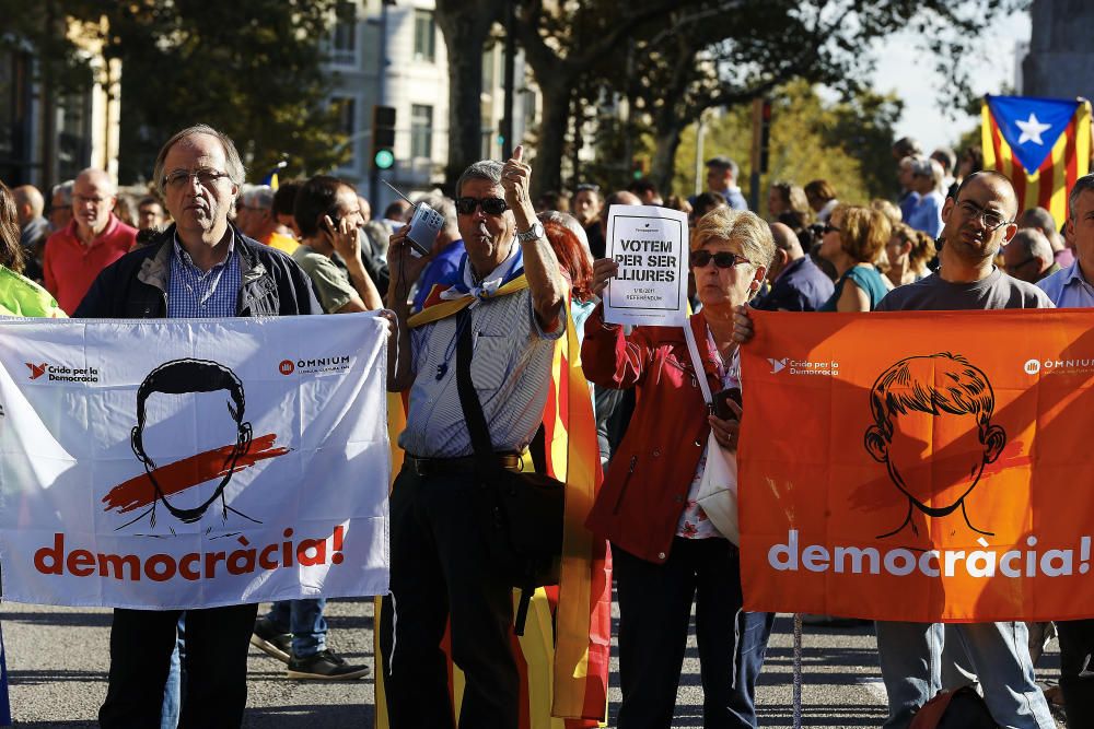 Protestas por las detenciones en Barcelona