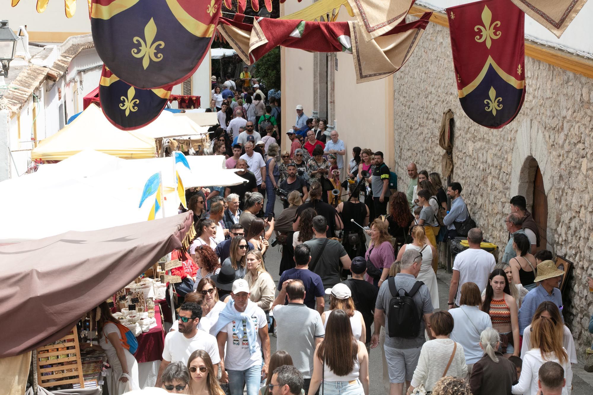 Última jornada de la Feria Ibiza Medieval 2023