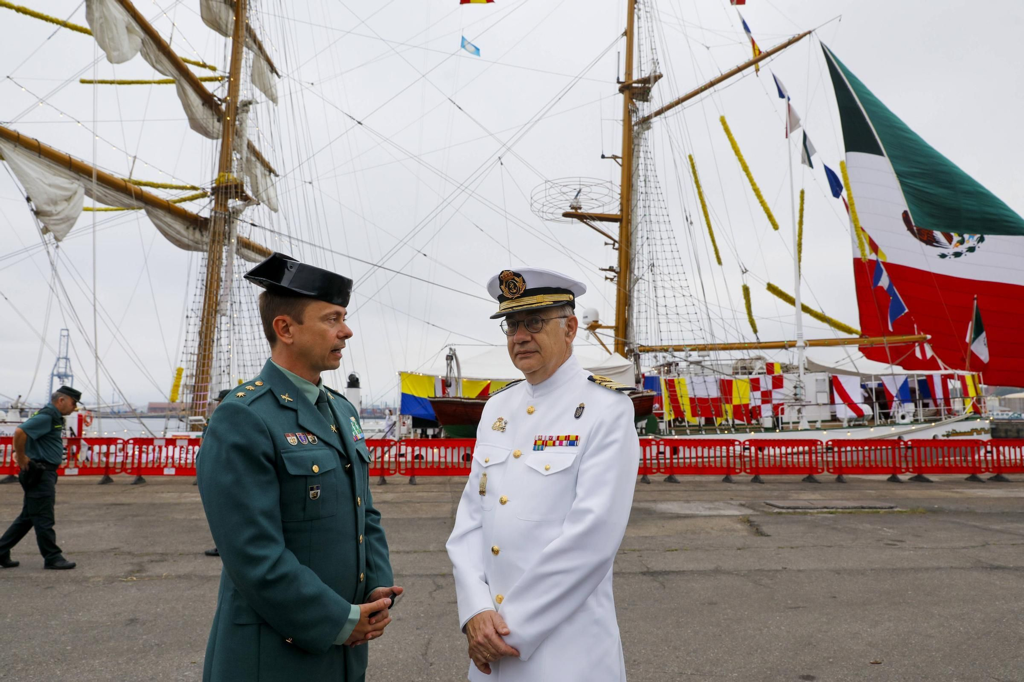 En imágenes: Así es el «Cuauhtémoc», el imponente barco de México que acaba de llegar a Gijón