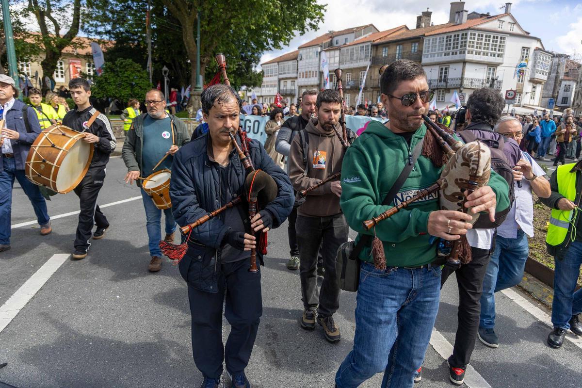 O galego inunda Santiago nun 17 de maio de reivindicación e festa: "Begoña Caamaño tería estado aquí con nós"