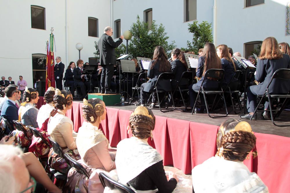 Mini-mascletà conmemorativa de la declaración de las Fallas como Patrimonio de la Humanidad