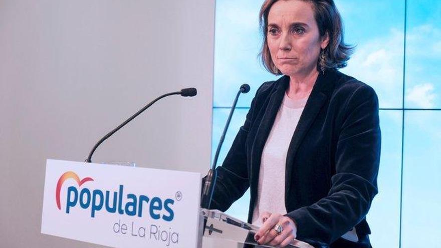 Cuca Gamarra defiende la presencia del PP en la manifestación: &quot;Las cosas evolucionan; no somos ninguna secta&quot;