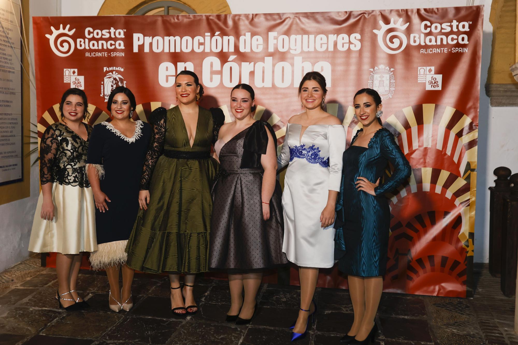 Las bellezas de las Hogueras de Alicante viajan a Córdoba