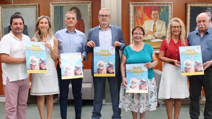 Presentación del Día del Turista en el Consell de Ibiza.