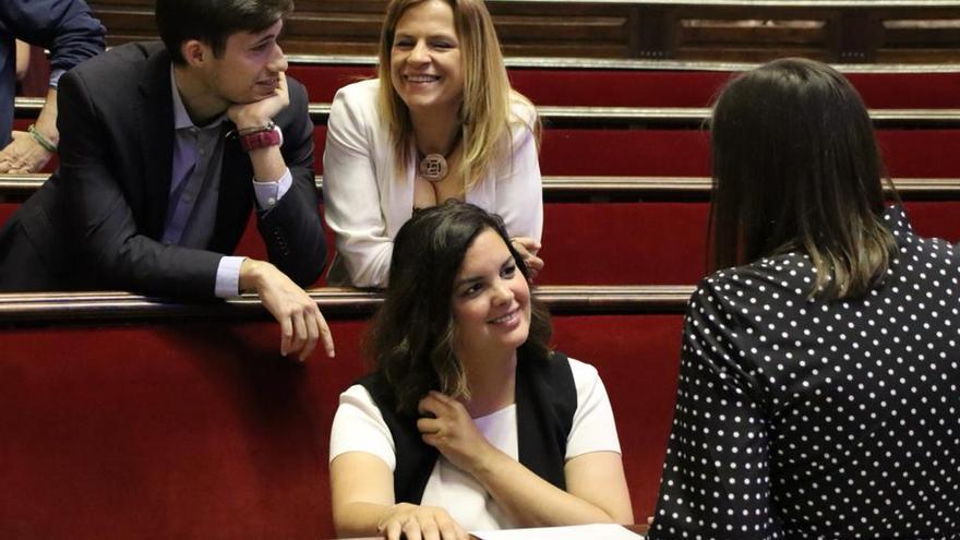 Sanjuán, Bernabé, Sandra Gómez y Valía hoy en el pleno