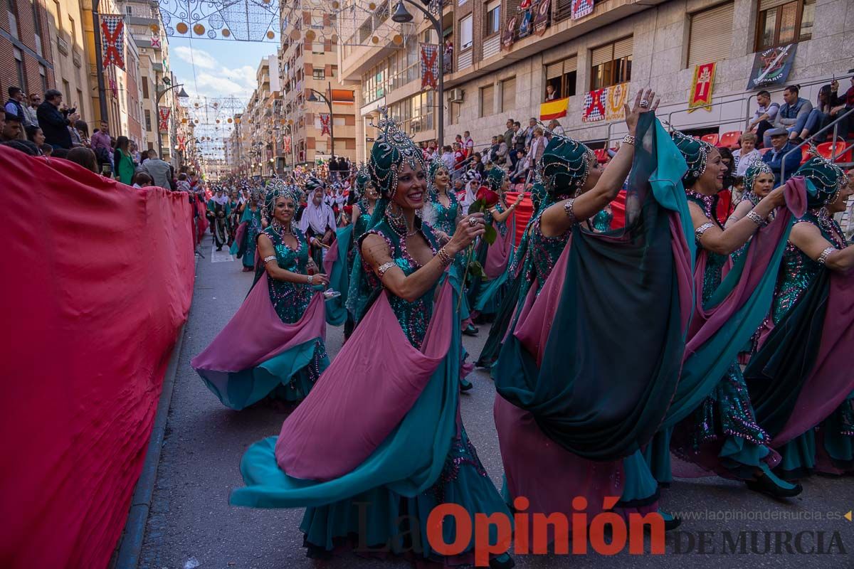 Procesión de subida a la Basílica en las Fiestas de Caravaca (Bando Moro)