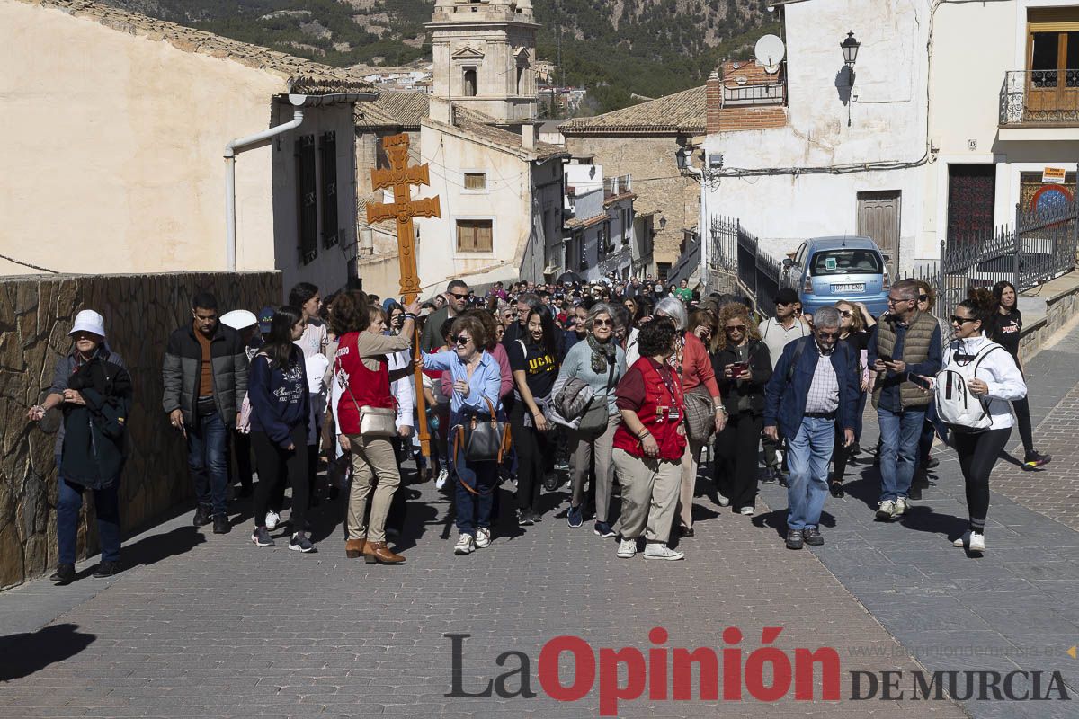 La vicaría de Cartagena, la UCAM, junto a asociaciones y peregrinos de toda España se ponen a los pies de la Vera Cruz