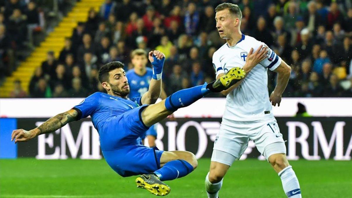 Piccini se lesionó ante Finlandia