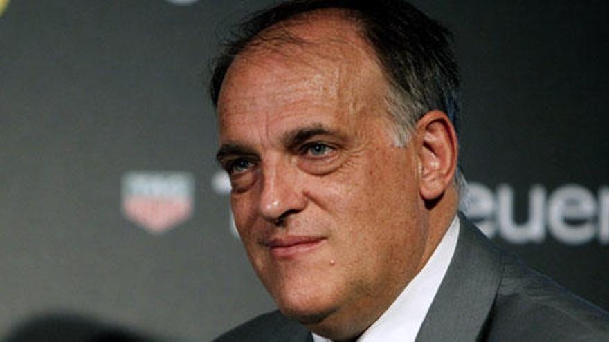 Javier Tebas anuncia su dimisión como presidente de La Liga.