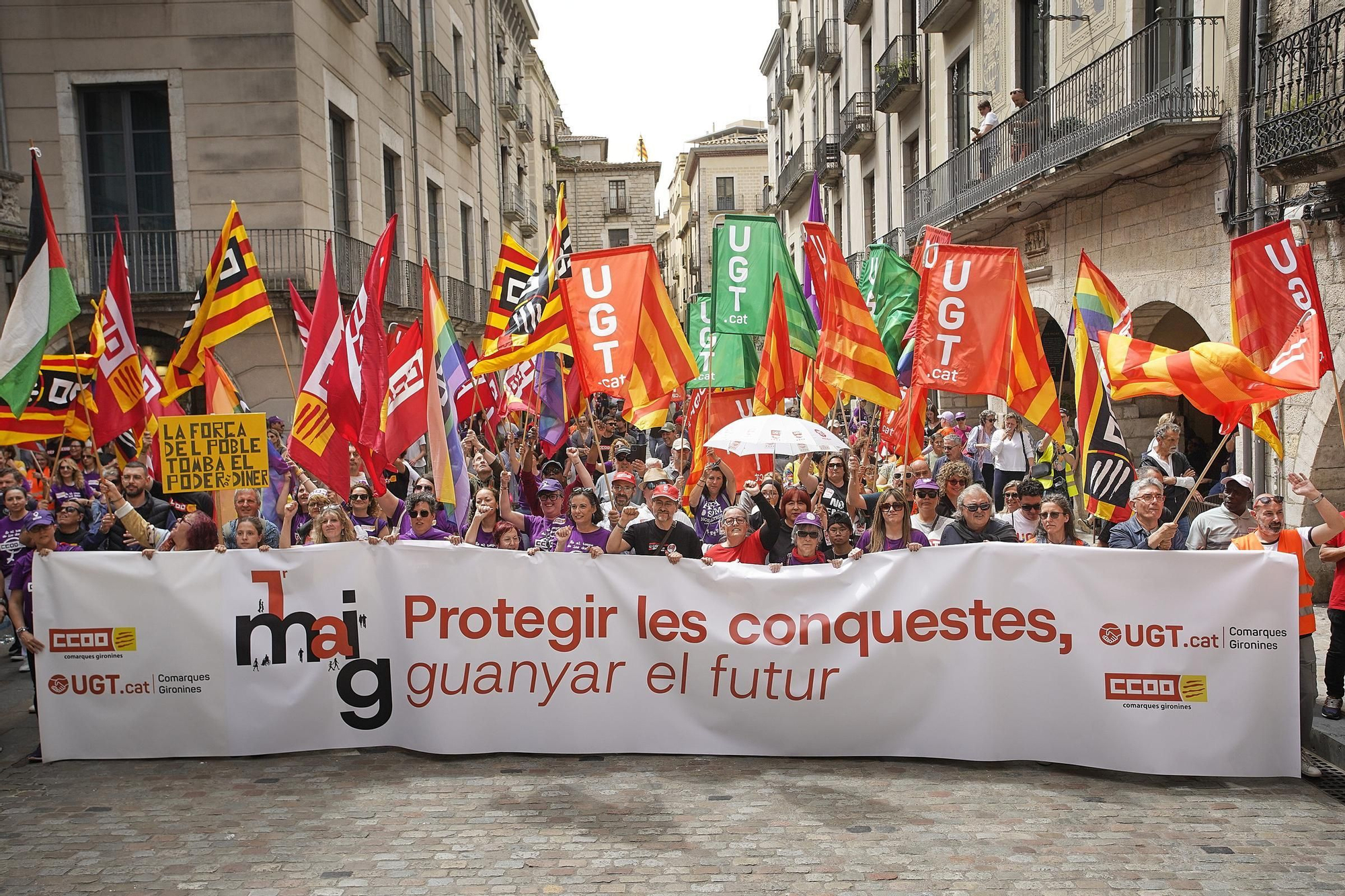 El sindicalisme gironí reclama reduir la jornada i fenar els accidents laborals
