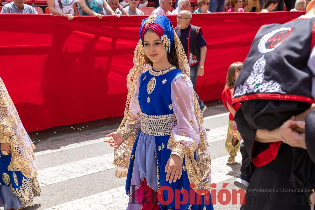 Desfile infantil del Bando Moro en las Fiestas de Caravaca