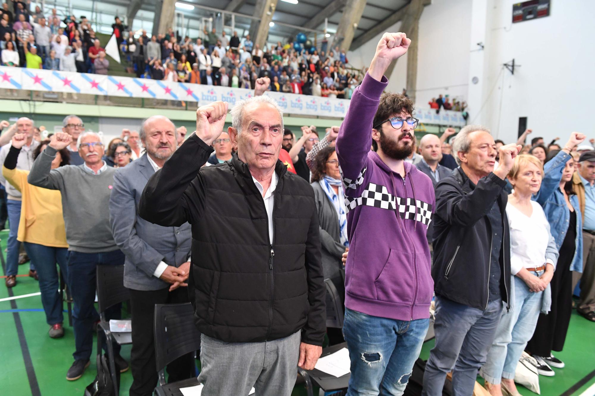 O frontón de Riazor acolle o acto polo 40º aniversario da fundación do BNG