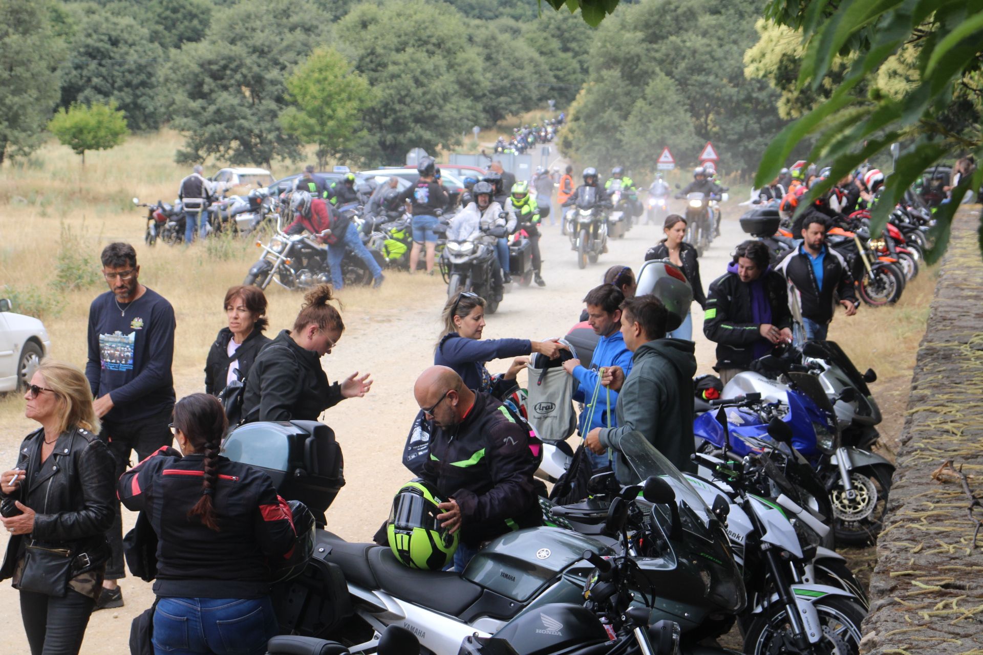 El puente despide su 31 concentración de motos con más de 15.000 participantes