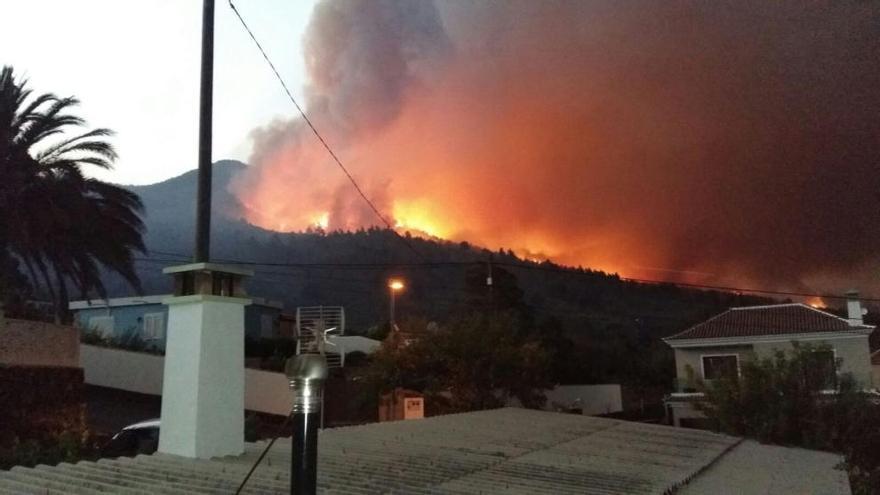 L´incendi de l´illa de la Palma ja ha cremat almenys 3.600 hectàrees