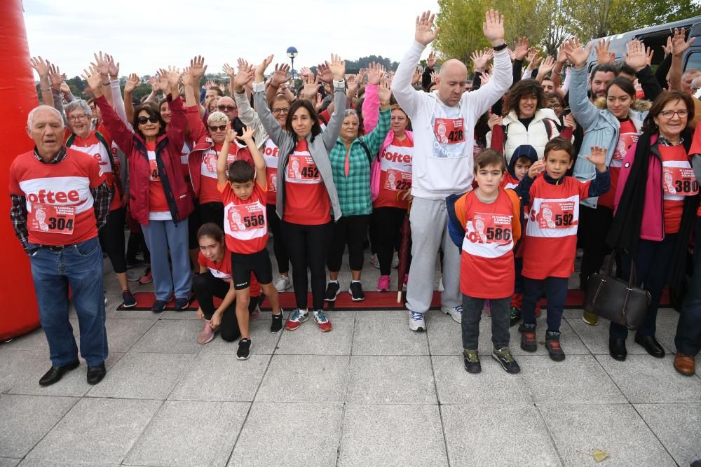 Carrera contra el Párkinson en el Paseo de O Burgo