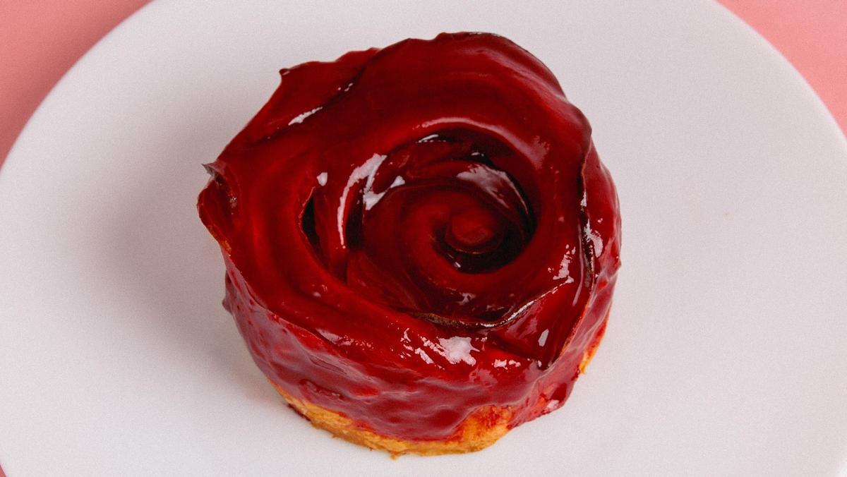 La rosa cruasán de Brunells.