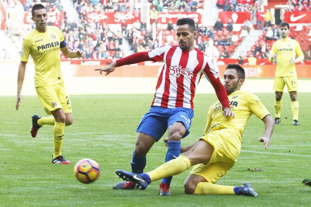 Sporting - Villarreal, en imágenes