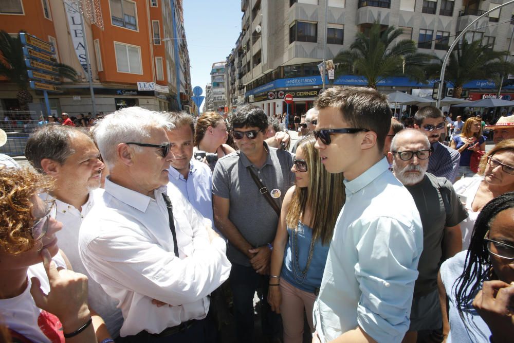 Íñigo Errejón en la mascletà