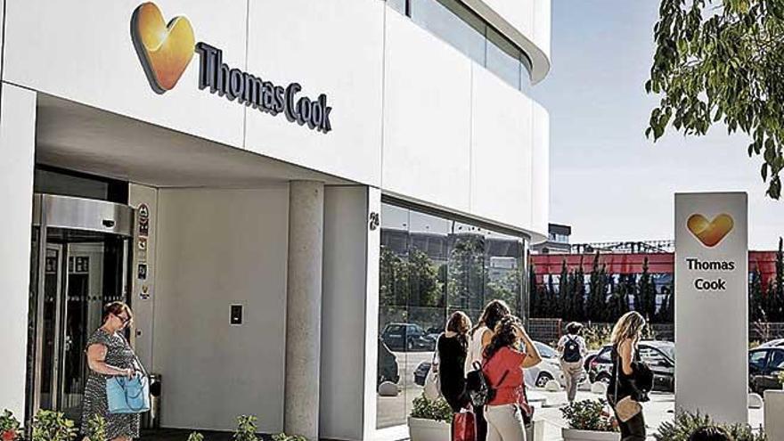 Imagen de la sede en Palma de Thomas Cook, quebrada a finales de septiembre.