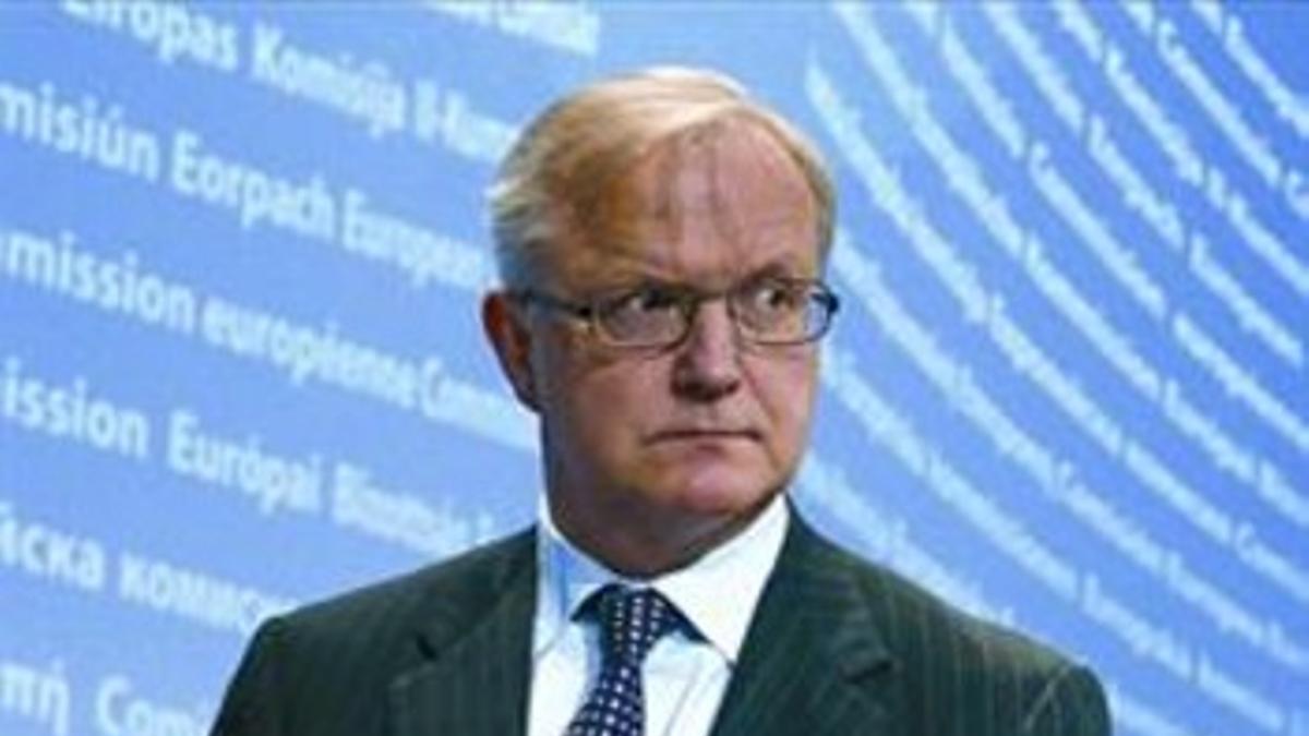 El comisario de Asuntos Económicos y Monetarios, Olli Rehn.