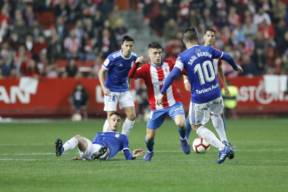 El derbi asturiano, en imágenes