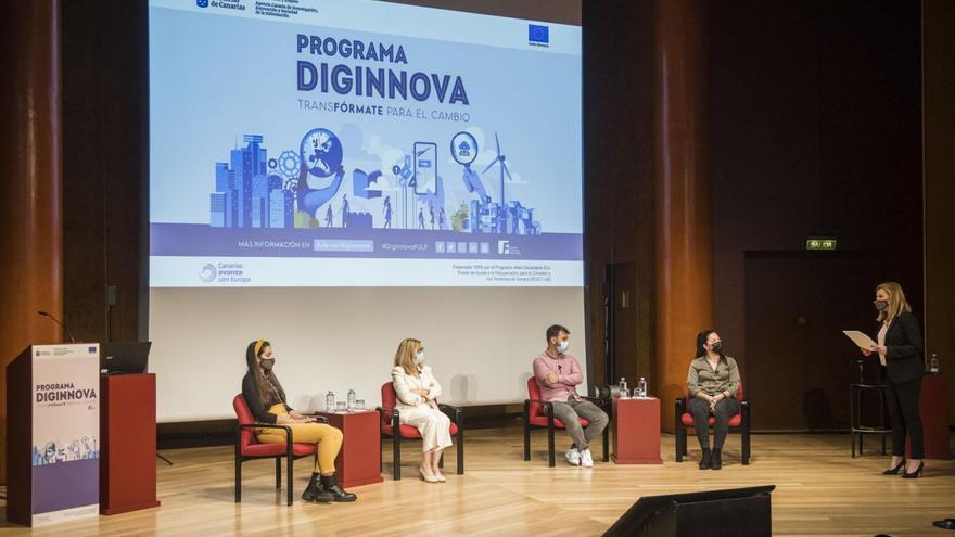 Empresarios y dinamizadoras participantes del Programa Diginnova.