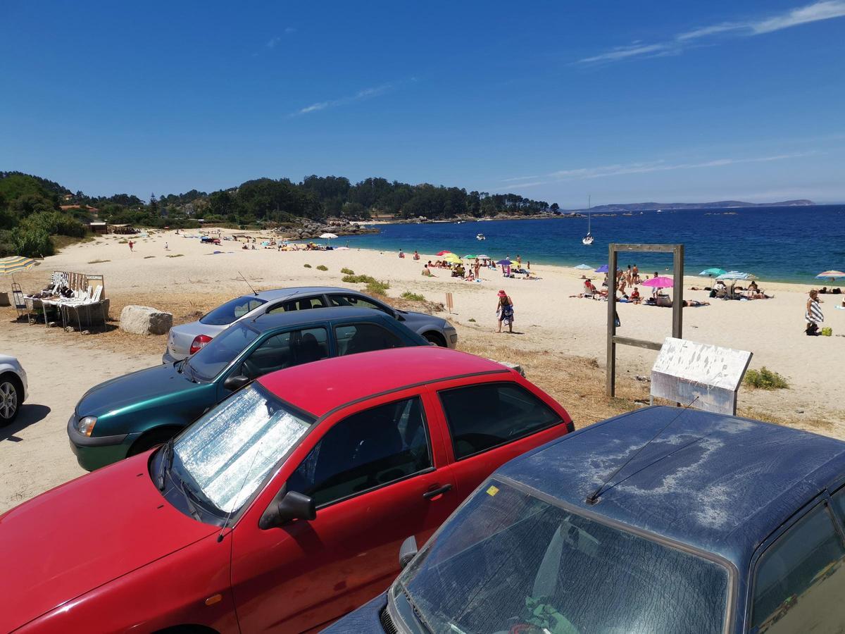 Imagen de archivo de la playa de Tuia, en Bueu.