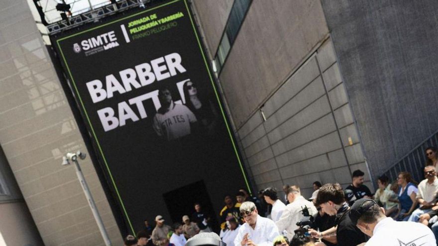 Imagen de la ‘Batalla de Barberos’ en el entorno del MUNA y TEA.
