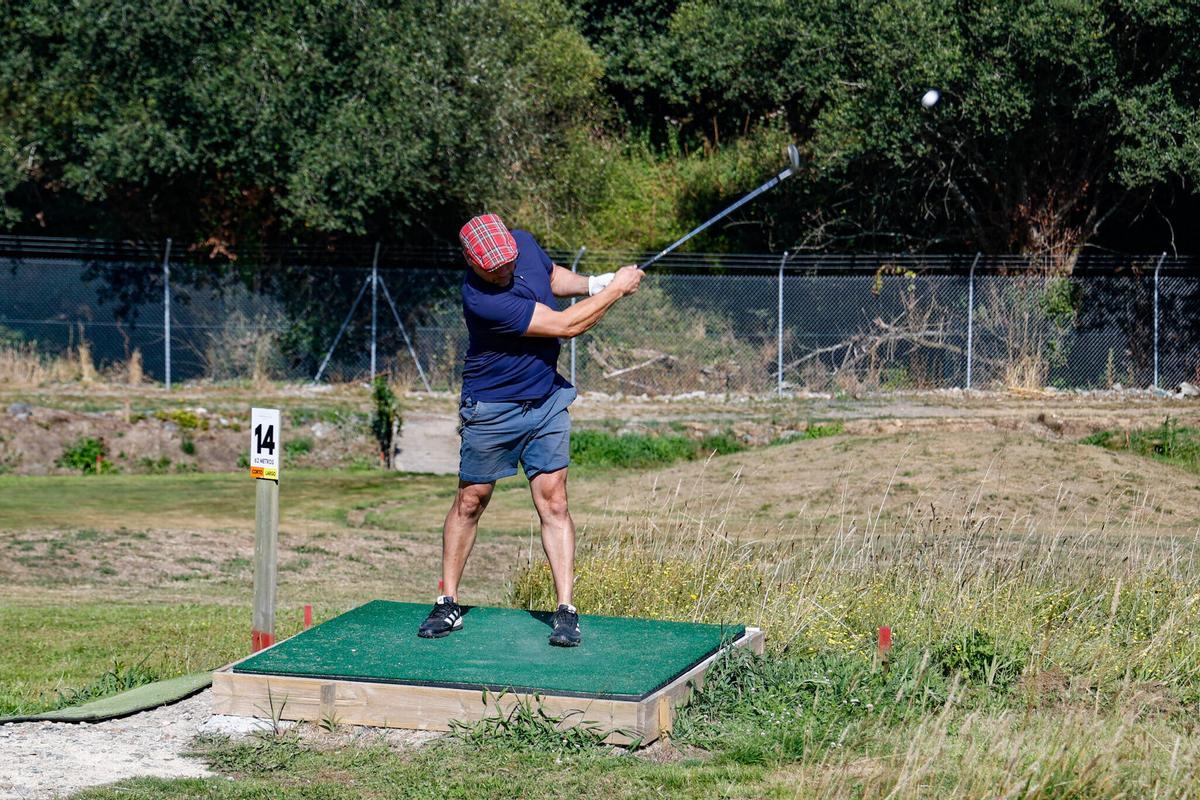 Imagen de archivo de un torneo disputado en el Compostela Golf.