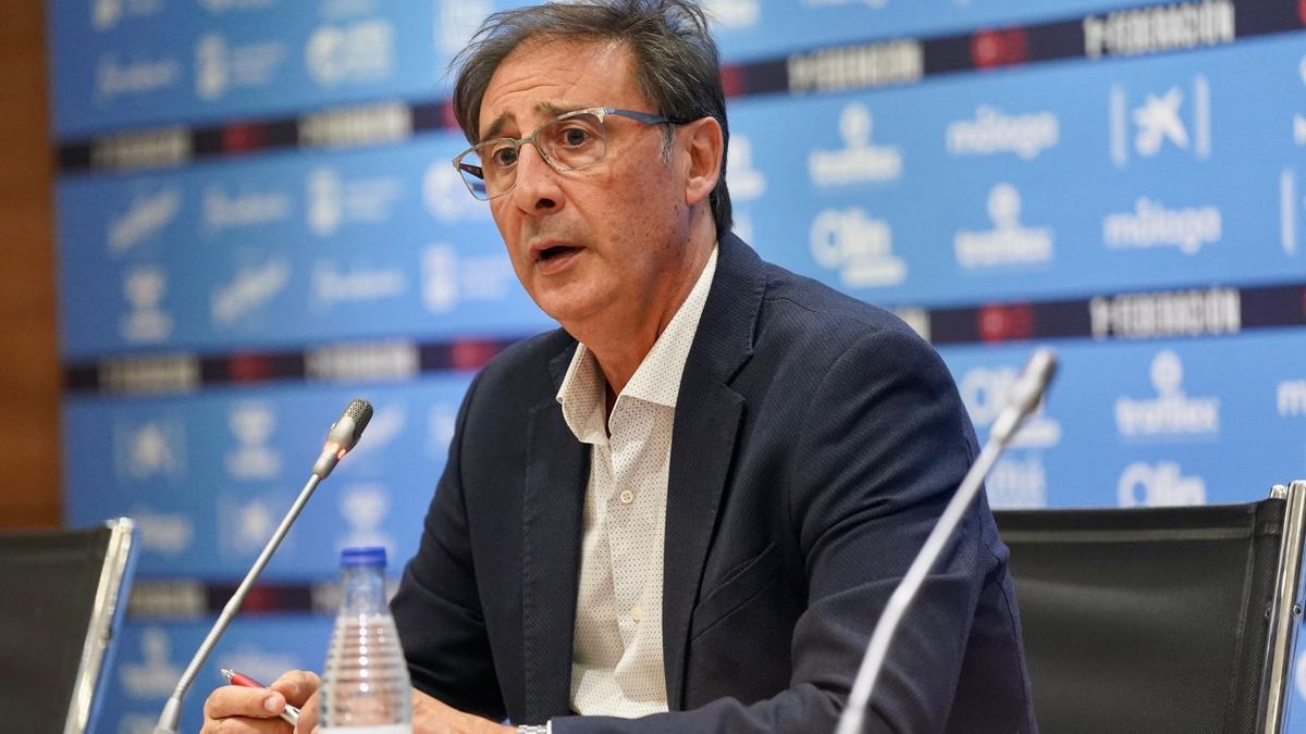 Loren Juarros, director deportivo del Málaga CF.