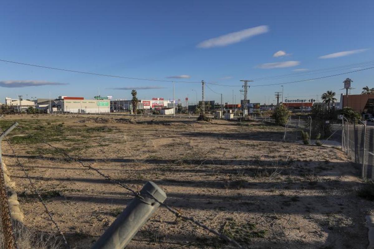 Terrenos donde hay previsto más desarrollo comercial. | MATÍAS SEGARRA